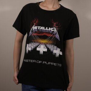Master of Puppets Metallica Authentic Unisex Band Tee - Size S